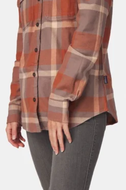 Patagonia W'S L/S Organic Cotton Mw Fjord Flannel Shirt -Kleurrijk Mode 2210002651577 014 nl