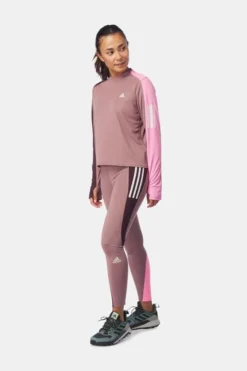ADIDAS Own The Run Colorblock Long-Sleeve Hardloopshirt Dames -Kleurrijk Mode 2210003179049 013 nl