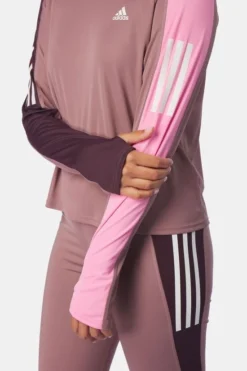 ADIDAS Own The Run Colorblock Long-Sleeve Hardloopshirt Dames -Kleurrijk Mode 2210003179049 015 nl
