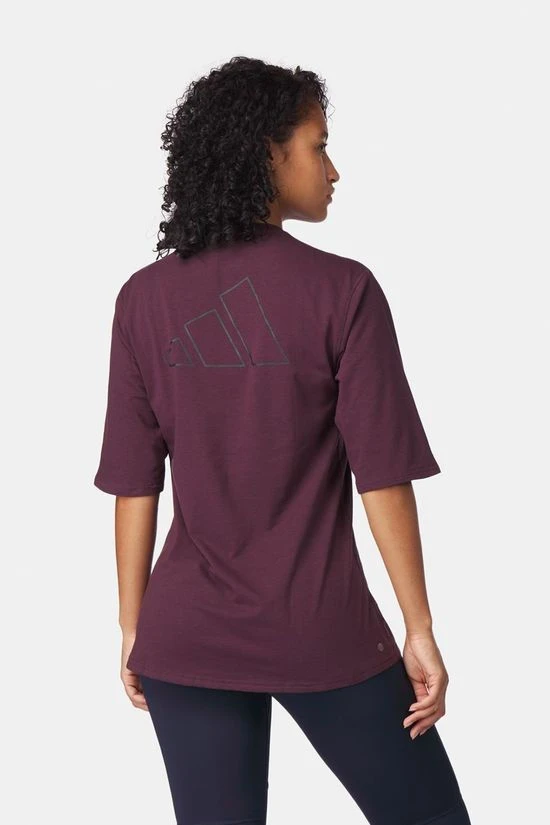 ADIDAS Run Icons Made With Nature Hardloopshirt Dames 2 ADIDAS Run Icons Made With Nature Hardloopshirt Dames - Afbeelding 2