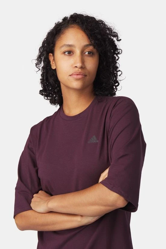 ADIDAS Run Icons Made With Nature Hardloopshirt Dames 4 ADIDAS Run Icons Made With Nature Hardloopshirt Dames - Afbeelding 4