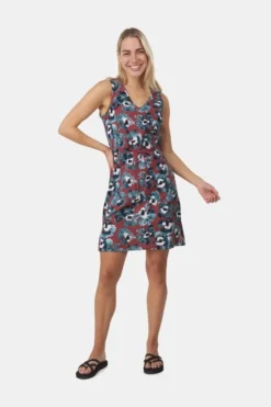 Jack Wolfskin Tioga Road Flower Dress Jurk Dames