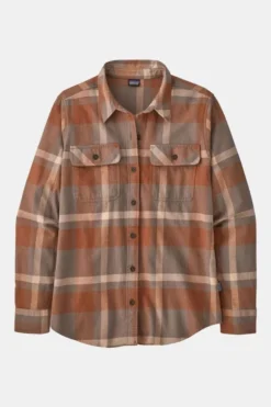 Patagonia W'S L/S Organic Cotton Mw Fjord Flannel Shirt -Kleurrijk Mode ahaaf10001 3981 03 nl