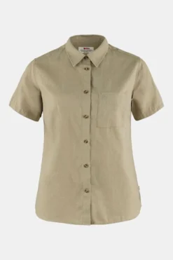 FJÄLLRÄVEN Ovik Travel Shirt SS Dames