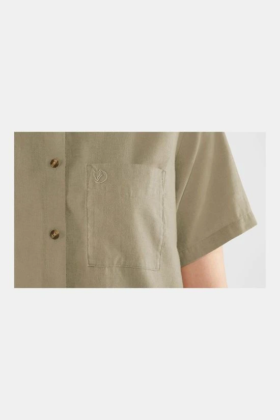 FJÄLLRÄVEN Ovik Travel Shirt SS Dames 6 FJÄLLRÄVEN Ovik Travel Shirt SS Dames - Afbeelding 6