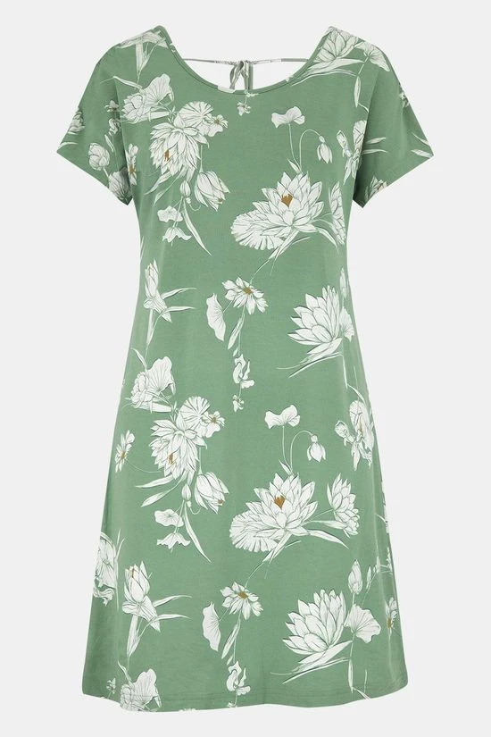 Sherpa Padma Tie Back Jurk Dames 6 Sherpa Padma Tie Back Jurk Dames - Afbeelding 6