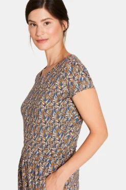 Jersey Jurk Dames 7 Jersey Jurk Dames -Kleurrijk Mode b11dd90109 2602 03 nl