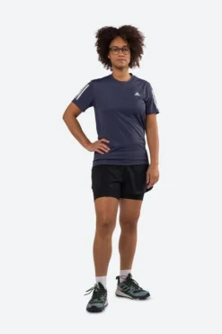 ADIDAS Run Icons 3bar 2-In-1 Short Dames -Kleurrijk Mode c11caa0036 7070 013 nl