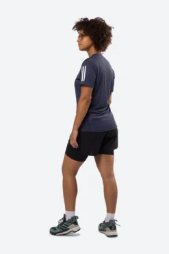 ADIDAS Run Icons 3bar 2-In-1 Short Dames -Kleurrijk Mode c11caa0036 7070 014 nl